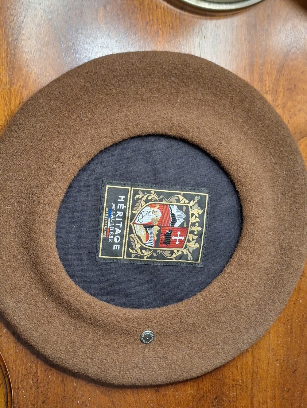 Heritage UNISEX Brown Wool Felt Fedora Hat
